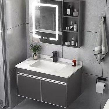 Smart Mirror Touchscreen LED beleuchtet Salon Wandschrank mit Spiegel im Bad