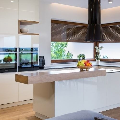 Villa/Wohnung amerikanischer Eichenholz-Küchenschrank mit Türen und HDF-Türen