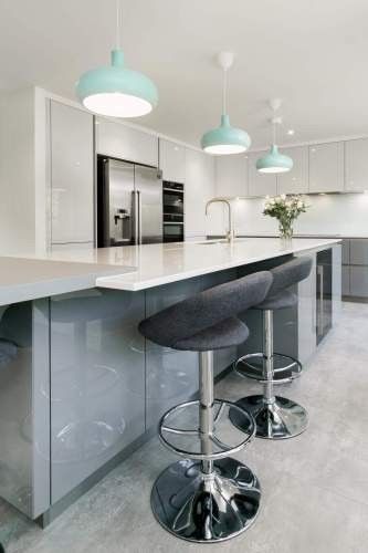 Villa/Wohnung amerikanischer Eichenholz-Küchenschrank mit Türen und HDF-Türen
