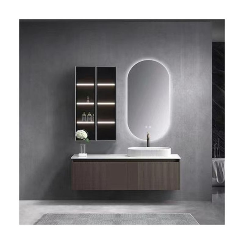 36 Zoll modernes Waschbecken, Bad mit LED-Spiegeln, individuell gestaltet