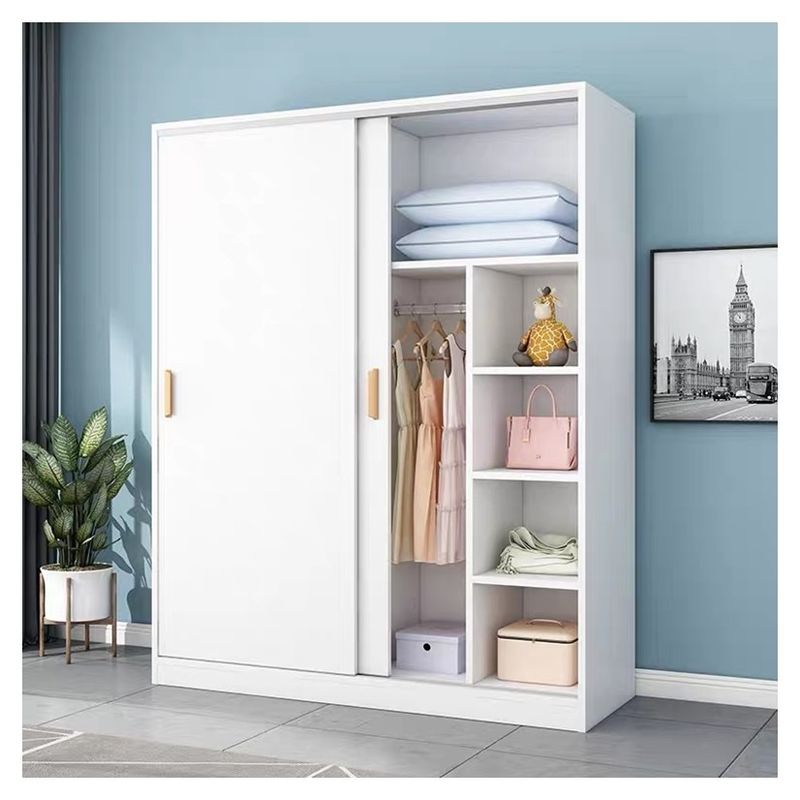 Moderne Ausdehnung PANEL Holz Stil Schiebetür Schrank Schrank für das Schlafzimmer