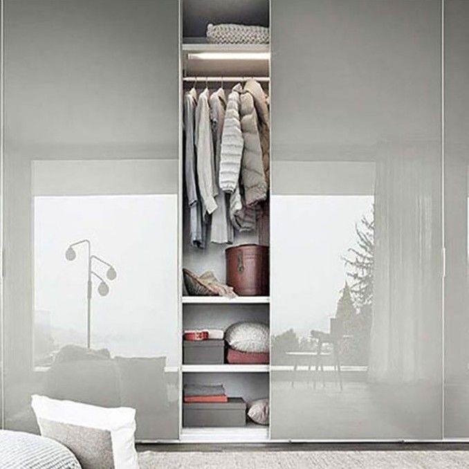 2D/3D PANEL Holz-Stil Glanz Schlafzimmer Schrank Schiebetür Schrank in Australien Standard