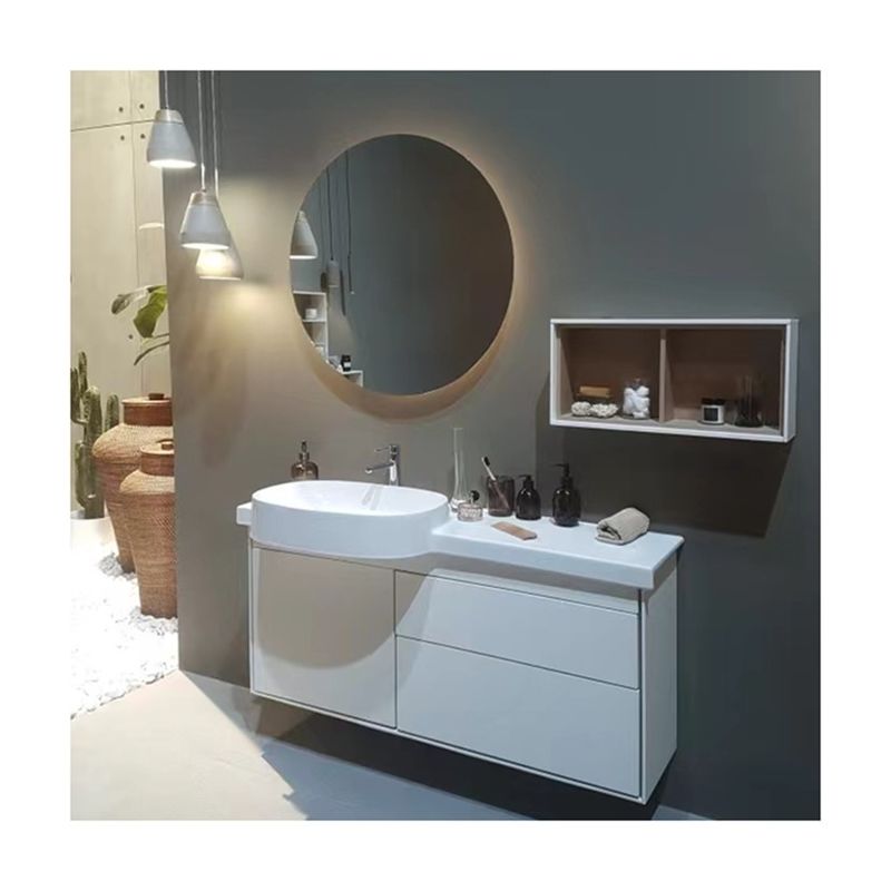 Transformieren Sie Ihr Badezimmer mit schwimmenden Schränken und LED Touch Illuminate Mirror
