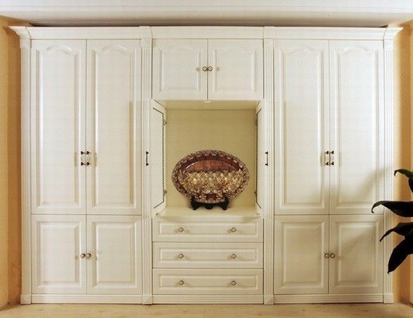 Individuelle Schlafzimmer Schiebetüren im europäischen Stil Eckschränke ohne gefaltetes Design