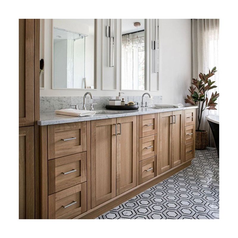 Becken Eiche UV Waschbecken und schließen Schalter Smart Bad Vanity Schrank 38-46 in der Breite