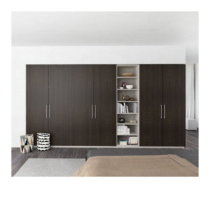 Portable Schlafzimmermöbel Schrank Custom Open Design für moderne Villa Veneer Schränke
