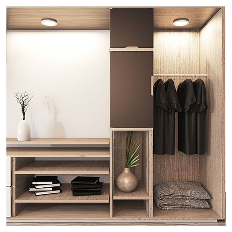 Moderner Stil Holzkleidung Schrank Luxusdesign für Zuhause Villa Hotel Wohnung