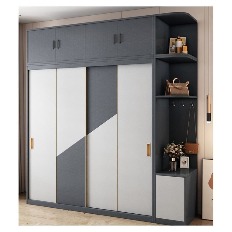 Einfach zu entwerfen Kleider-Hängendesign DIY Designer Schrank für Kleidung in einer modernen Villa