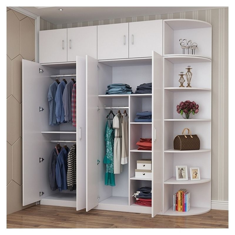 Einfach zu entwerfen Kleider-Hängendesign DIY Designer Schrank für Kleidung in einer modernen Villa