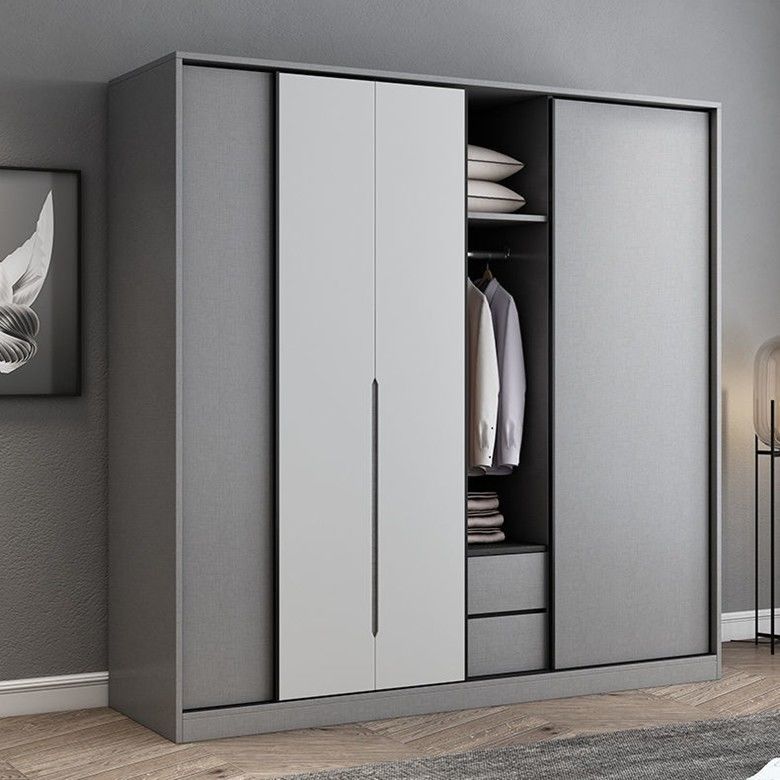 MDF-Schränke mit Schiebetür für neueste Design-Eingebettete Schränke