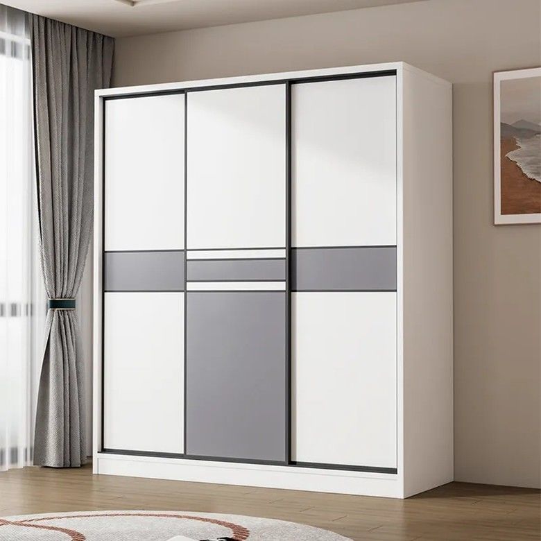 MDF-Schränke mit Schiebetür für neueste Design-Eingebettete Schränke