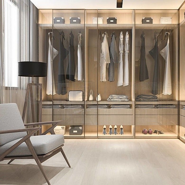 Moderner Stil Holz Schlafzimmer Kombination Walk-in Schrank für Zuhause Villa Hotel Apartment