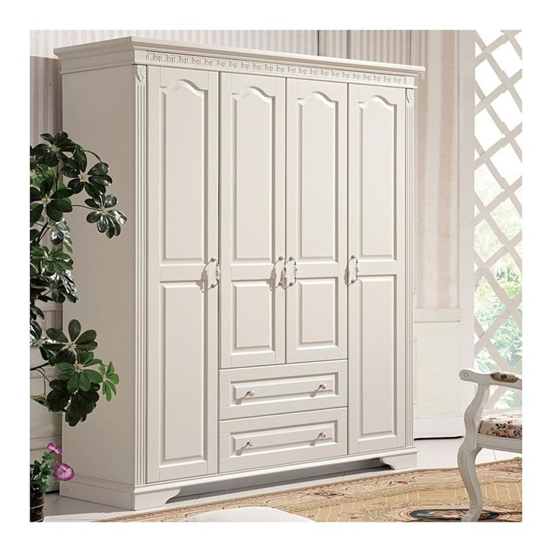 MR-HDF-Board-Holzschrank für Schlafzimmer Großer Stauraum und langlebiges Design