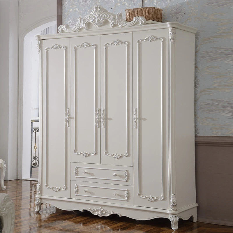 MR-HDF-Board-Holzschrank für Schlafzimmer Großer Stauraum und langlebiges Design