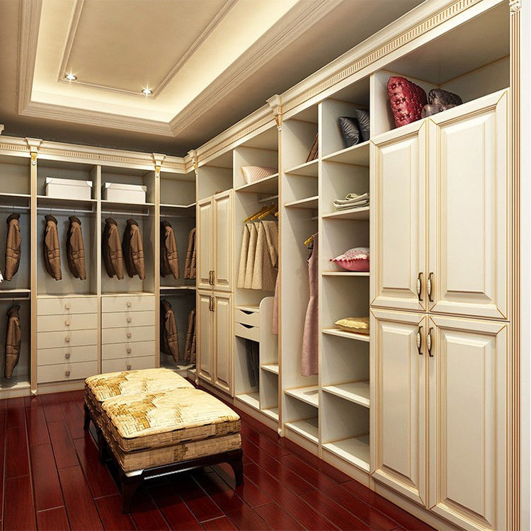 MR-HDF-Board-Holzschrank für Schlafzimmer Großer Stauraum und langlebiges Design