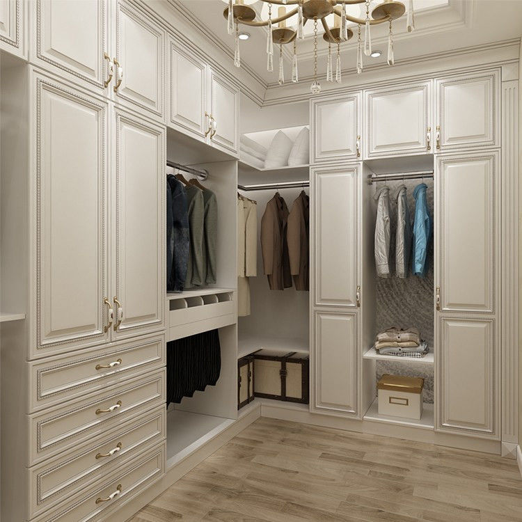 MR-HDF-Board-Holzschrank für Schlafzimmer Großer Stauraum und langlebiges Design