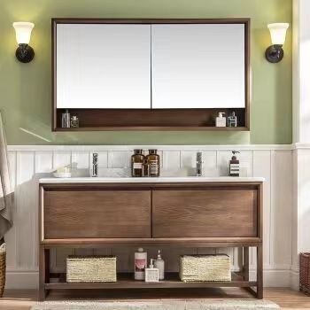 Kleine Badezimmer-Design-Ideen mit Wandmontage-Installationsart und Becken enthalten