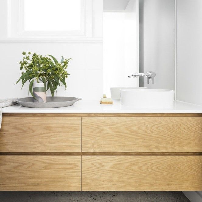 Massivholztür YALIG Modular Holz Veneer Einfach Waschbecken Badezimmer Eitelkeit im modernen Design