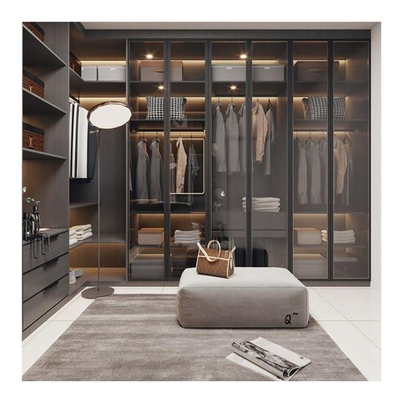 YALIG 2D / 3D Maßgeschneiderte italienische Stil Moderne Schlafzimmer Schrank Design für Wohnung