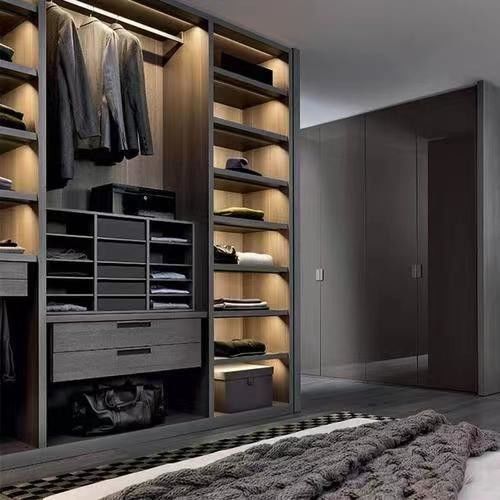 YALIG 2D / 3D Maßgeschneiderte italienische Stil Moderne Schlafzimmer Schrank Design für Wohnung