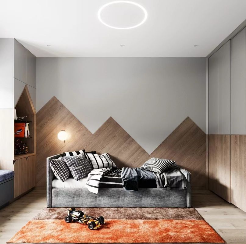 Holzstil PANEL Trend professionelle Garderobe für Schlafzimmer Schrank und Wohnzimmermöbel