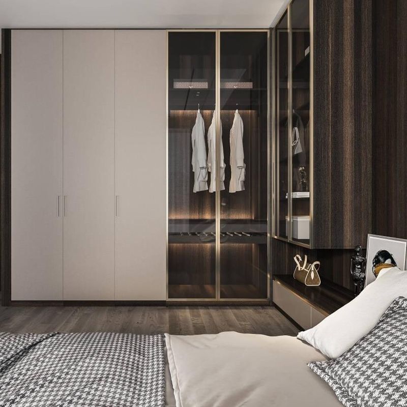 Moderne Luxus-Glas Schrank Schrank Design für Zuhause Villa Hotel und Wohnung