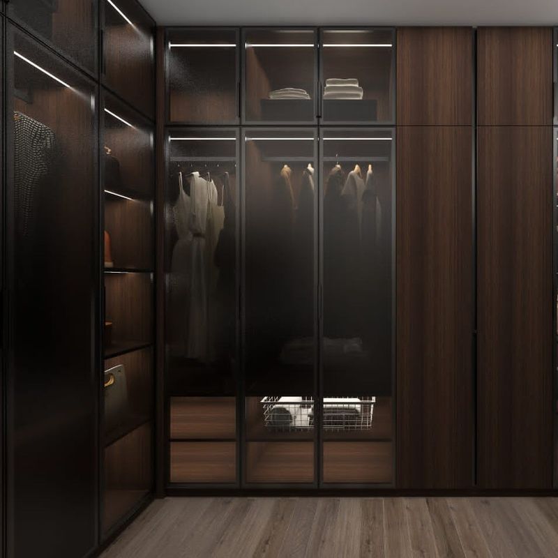 Moderne Luxus-Glas Schrank Schrank Design für Zuhause Villa Hotel und Wohnung