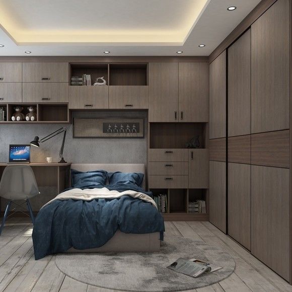 YALIG italienische automatische Schiebetür für Schlafzimmer