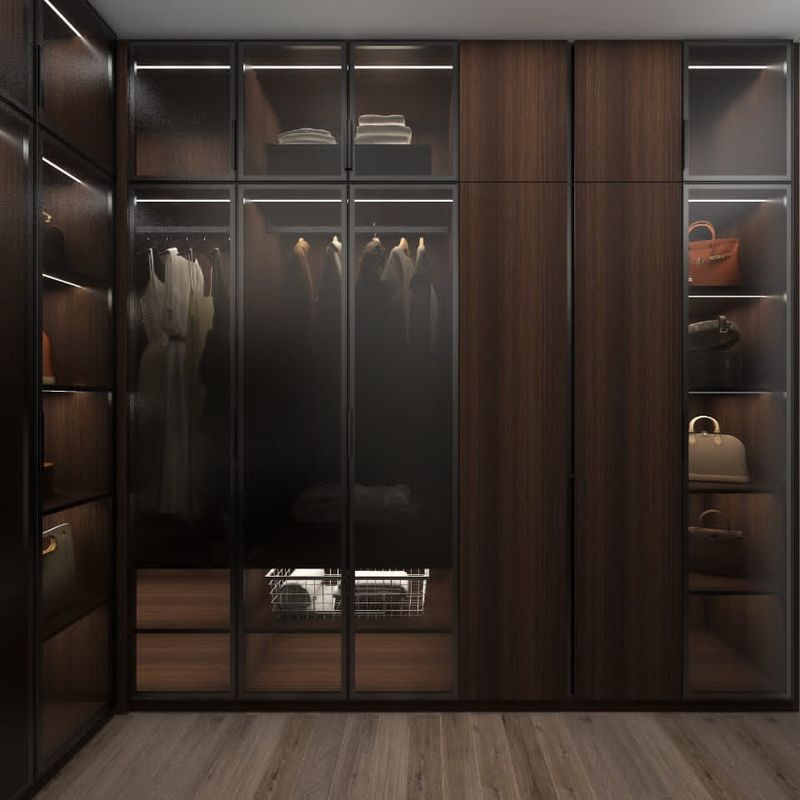 Moderne Schlafzimmer Schränke aus Holz aus Melamin