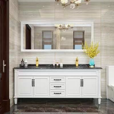 Verbessern Sie Ihr Badezimmer mit YALIG Custom Gold Doppelspülbecken Vanity Combo und Wall Mount