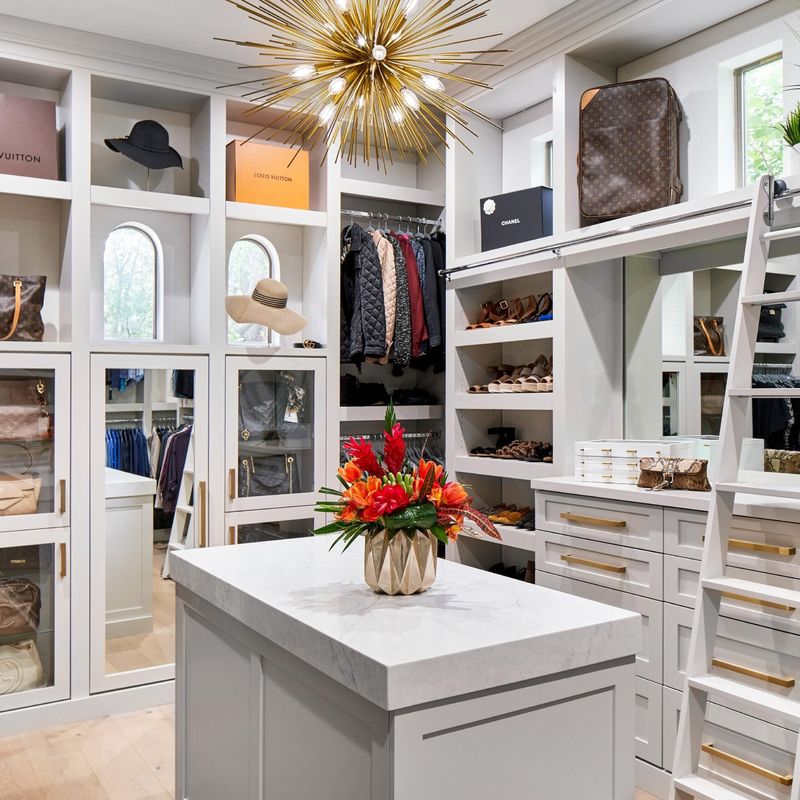 Schlafzimmermöbel Moderne kleine L-Form Walk in Closet Schrank für Schlafzimmer Lösung