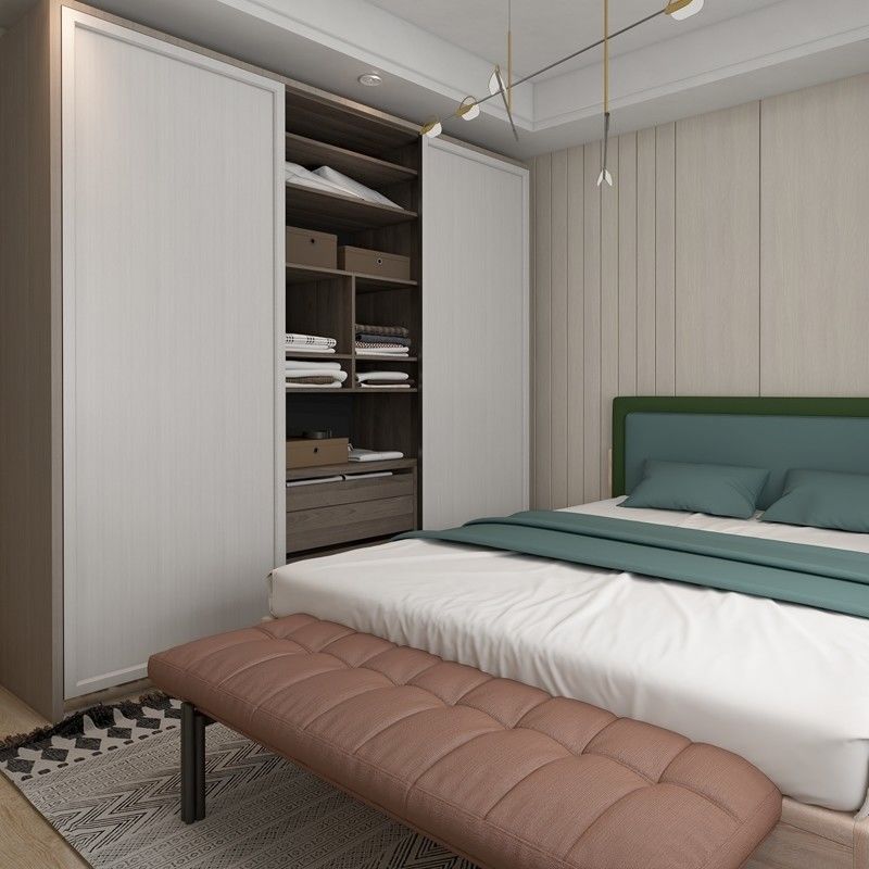 Anpassbares Schlafzimmer im modernen Stil mit 2 Türen Schrank Almari Möbel von YALIG