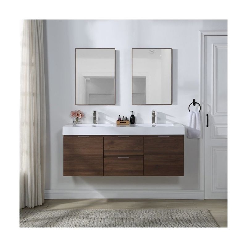 YALIG's Original Import Eichenbadezimmer Schrank Moderne Design Stil und 38-46 in der Breite