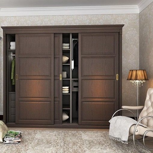 Schlafzimmermöbel Holzschrank mit zwei und drei Türen von YALIG