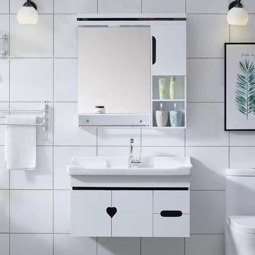 Moderne Schranke Lager- und Badezimmer Vanity Light Combo mit Spiegel von YALIG Design