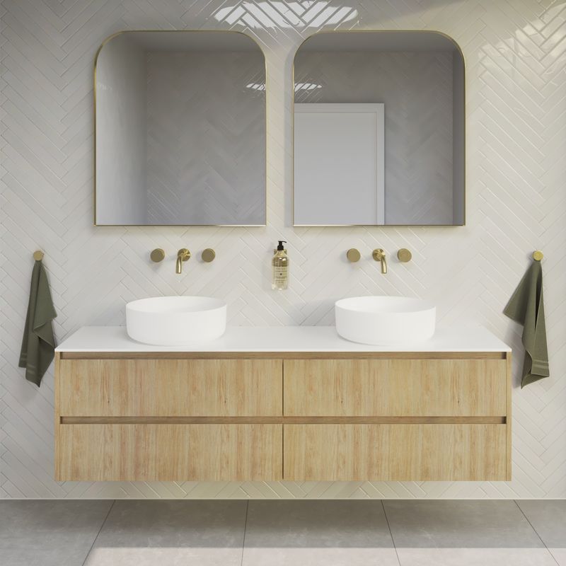 Wandmontierte YALIG-Rahmenlose Minimalistische Spiegellampe Badezimmer Schrank für Wohnungen