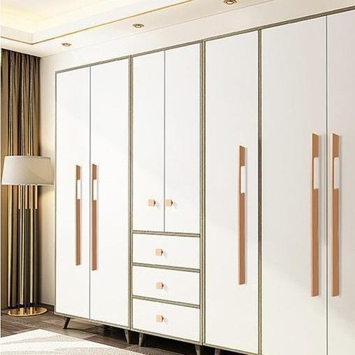 YALIG 2024 Matte Lack im europäischen Stil Walk-in Schrank und 2D / 3D für Heimmöbel