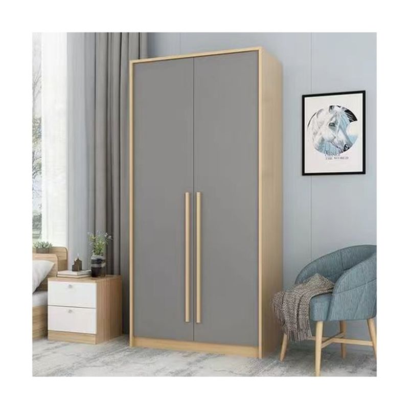 Postverpackung YALIG Moderne Einfachheit Schlafzimmer Doppeltür Schrank Design für Wohnung