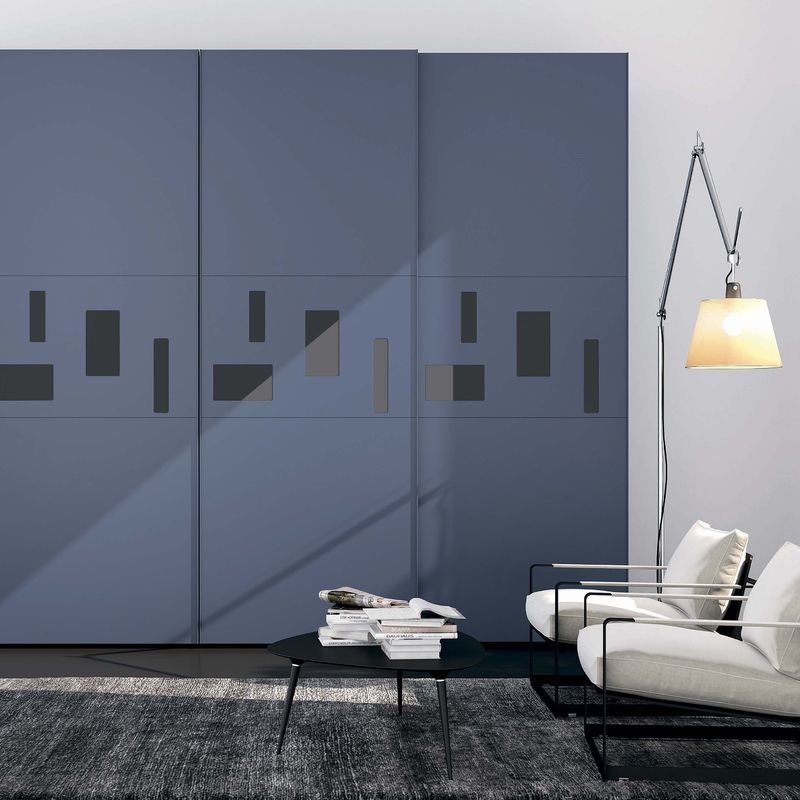YALIG E1 Schiebetür Schrank Kleiderschrank Europäischer Standard für moderne individuelle Designs
