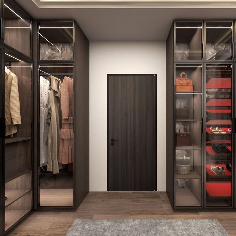 NO Falten 2024 Design Schlafzimmer Schrank Holz Schrank Schränke für Allgemeine innerhalb YALIG
