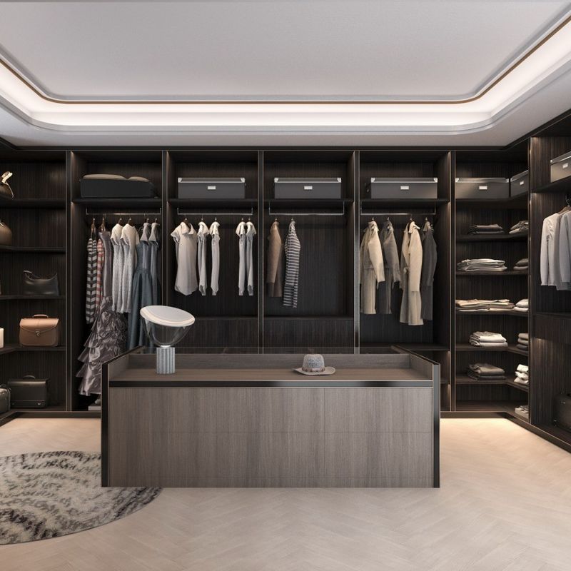 Holzschrank im zeitgenössischen Stil für moderne Schlafzimmermöbel
