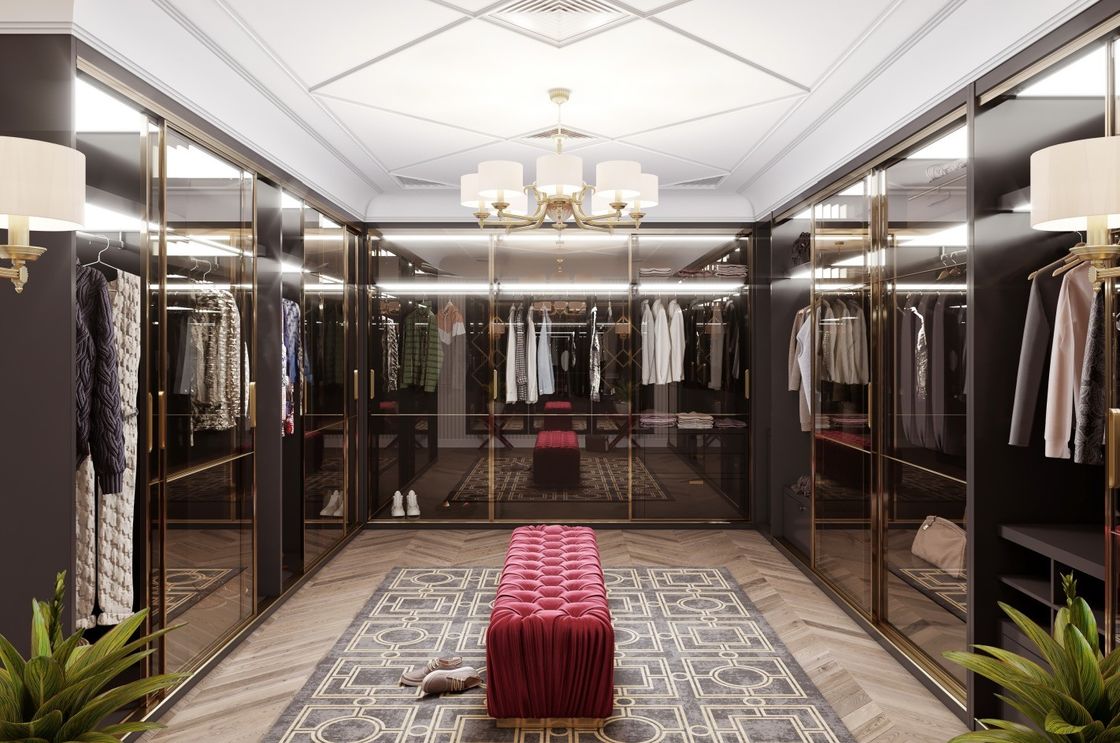NO Falte Moderne Holz Walk In Garderobe Schrank mit kundenspezifischem Melamin-Speicherdesign
